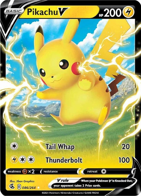 Pikachu V (86) - Fusion Strike