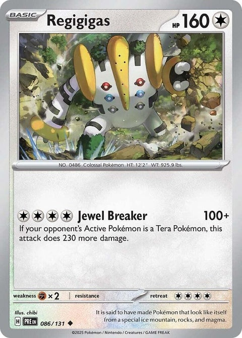 Regigigas (86) - Prismatic Evolutions