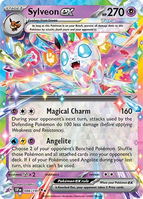 Sylveon Ex (86) - Surging Sparks