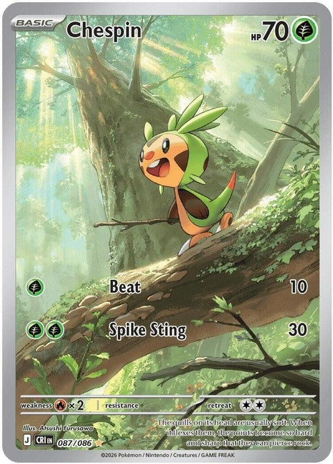 Chespin (87) - ME04: Chaos Rising