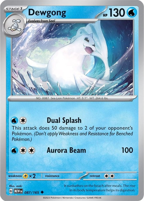 Dewgong (87) - 151