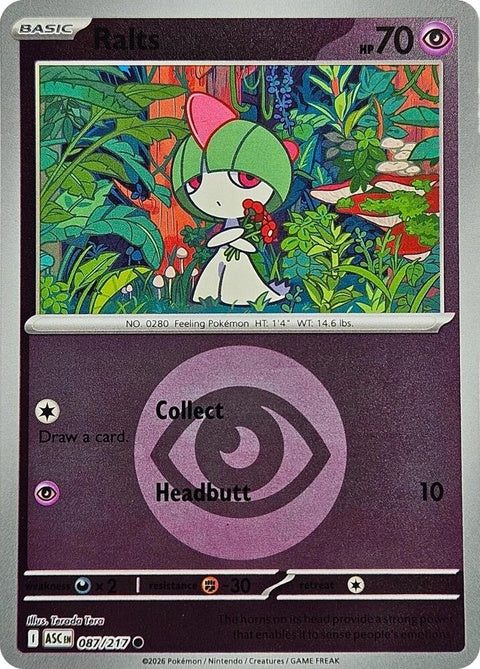 Ralts (87) - ME: Ascended Heroes