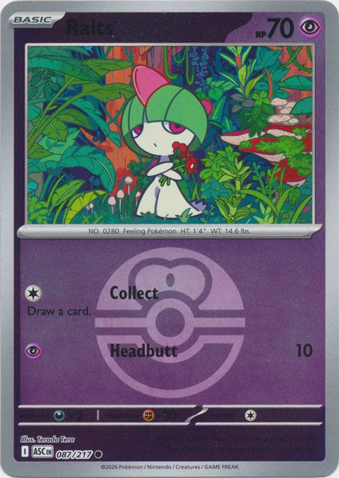 Ralts (87) - ME: Ascended Heroes