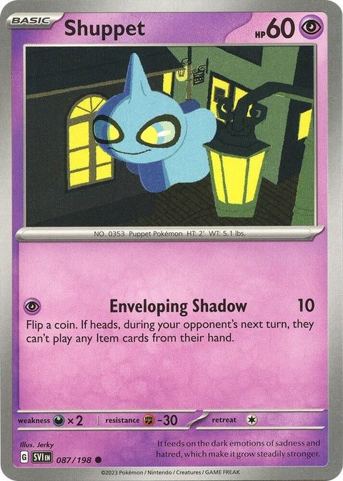 Shuppet (87) - Scarlet & Violet
