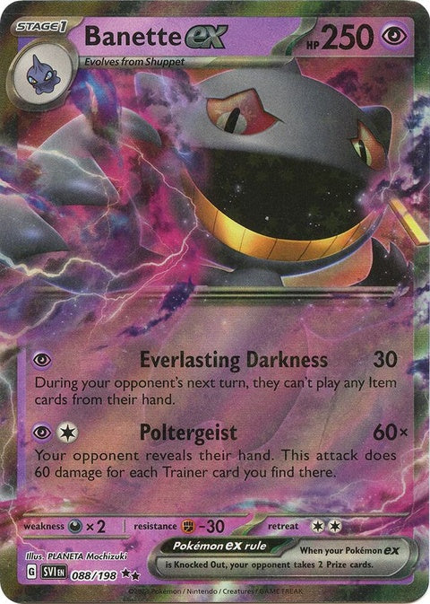 Banette Ex (88) - Scarlet & Violet