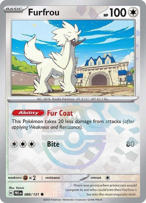 Furfrou (88) - Prismatic Evolutions