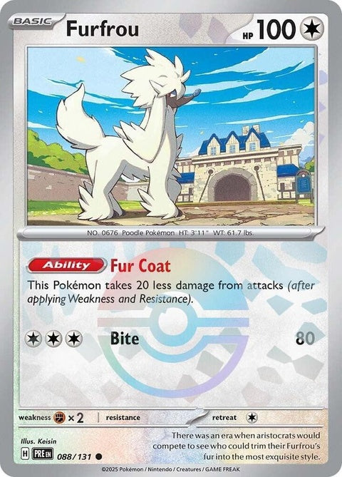 Furfrou (88) - Prismatic Evolutions