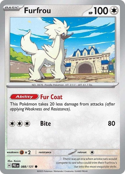 Furfrou (88) - Prismatic Evolutions