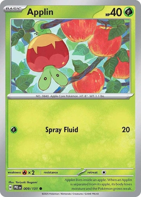 Applin (9) - Prismatic Evolutions