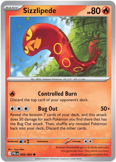 Sizzlipede (9) - ME05: Pitch Black