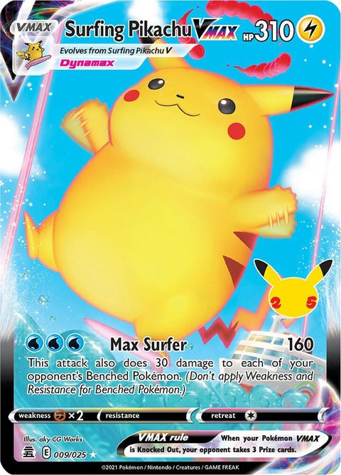 Surfing Pikachu Vmax (9) - Celebrations