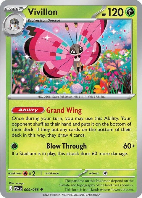Vivillon (9) - ME03: Perfect Order