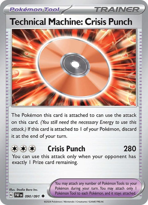 Technical Machine: Crisis Punch (90) - Paldean Fates