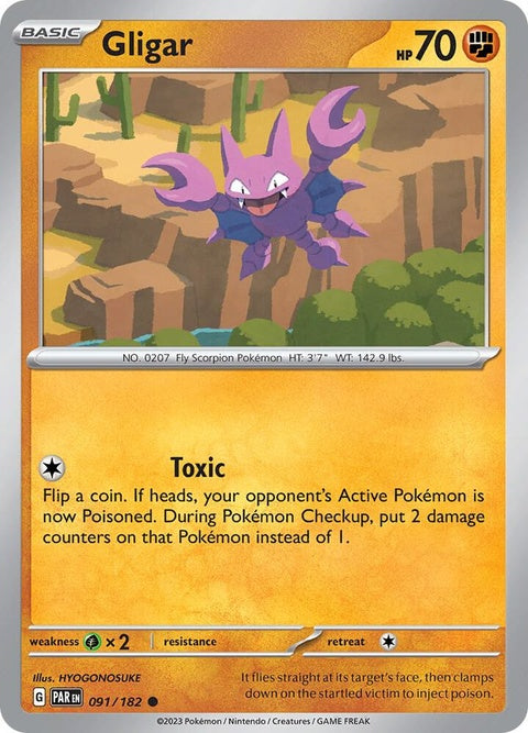 Gligar (91) - Paradox Rift