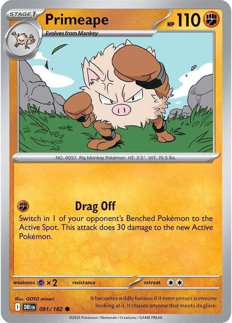 Primeape (91) - Destined Rivals