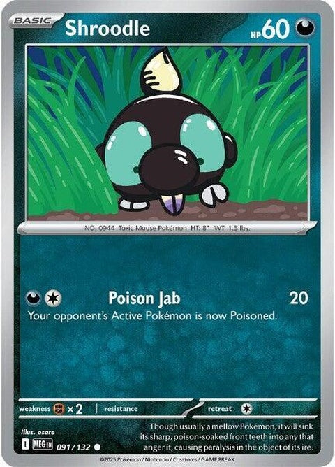 Shroodle (91) - Mega Evolution