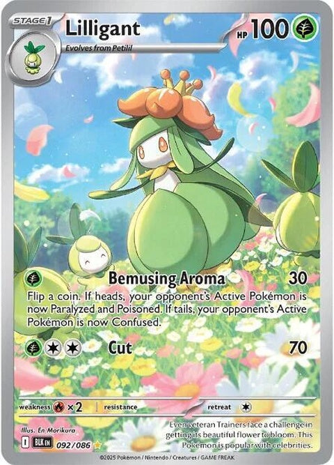 Lilligant (92) - Black Bolt