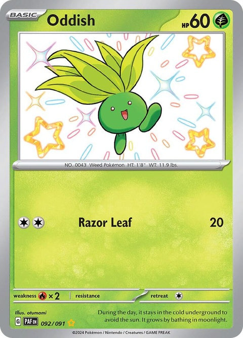 Oddish (92) - Paldean Fates