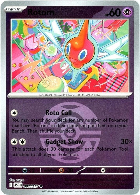 Rotom (92) - ME: Ascended Heroes