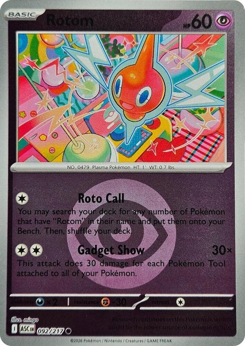Rotom (92) - ME: Ascended Heroes