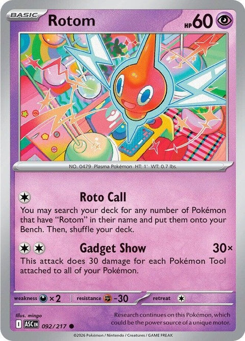 Rotom (92) - ME: Ascended Heroes