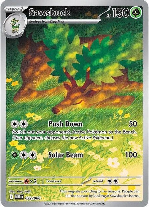 Sawsbuck (92) - White Flare
