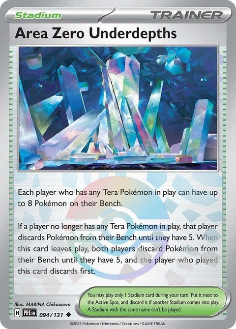 Area Zero Underdepths (94) - Prismatic Evolutions
