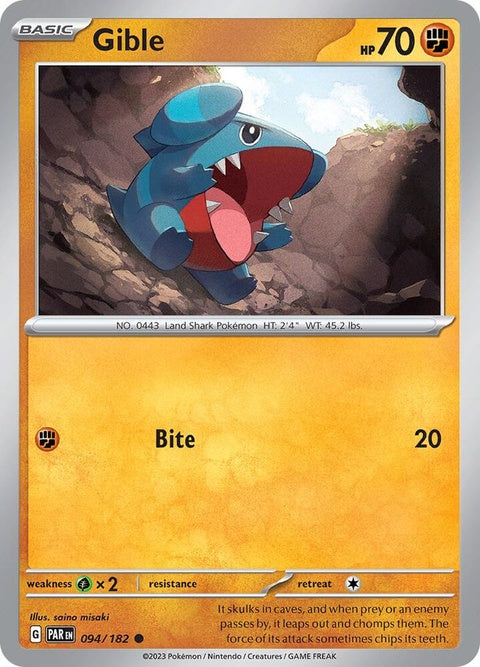 Gible (94) - Paradox Rift