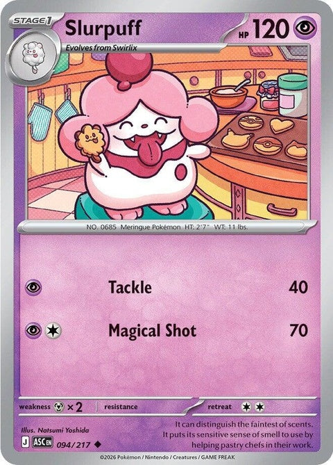 Slurpuff (94) - ME: Ascended Heroes