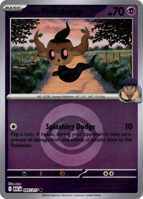 Hop's Phantump (95) - ME: Ascended Heroes