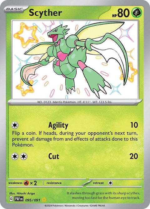 Scyther (95) - Paldean Fates