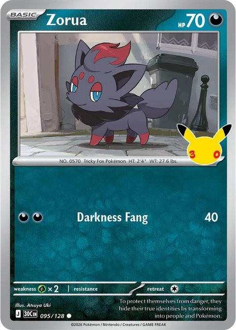 Zorua (95) - ME: 30th Celebration