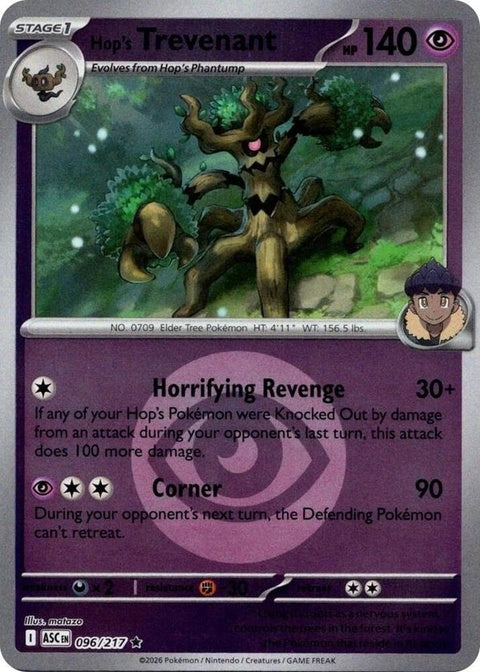 Hop's Trevenant (96) - ME: Ascended Heroes