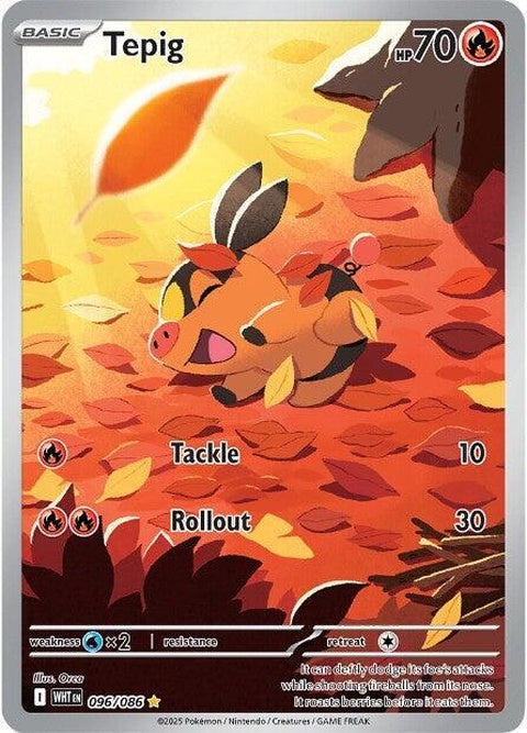 Tepig (96) - White Flare