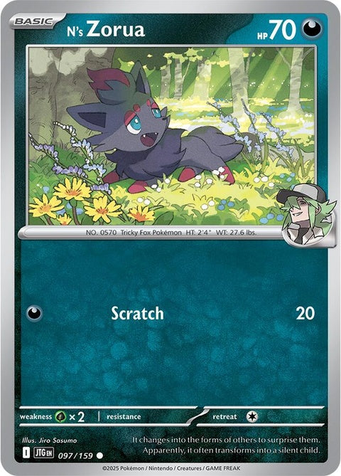 N's Zorua (97) - Journey Together