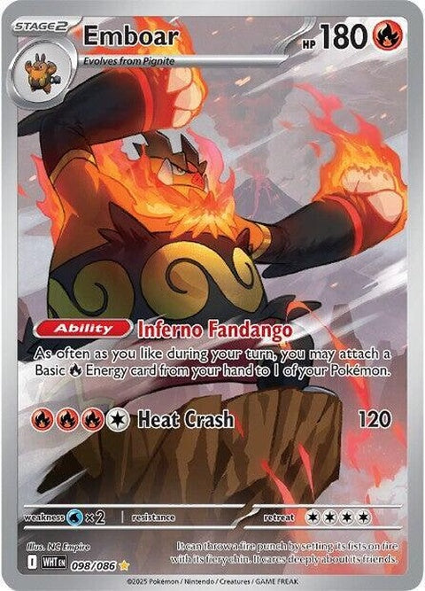 Emboar (98) - White Flare