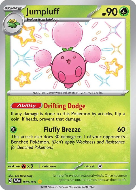 Jumpluff (98) - Paldean Fates