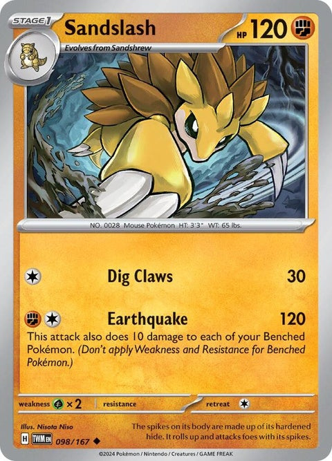 Sandslash (98) - Twilight Masquerade