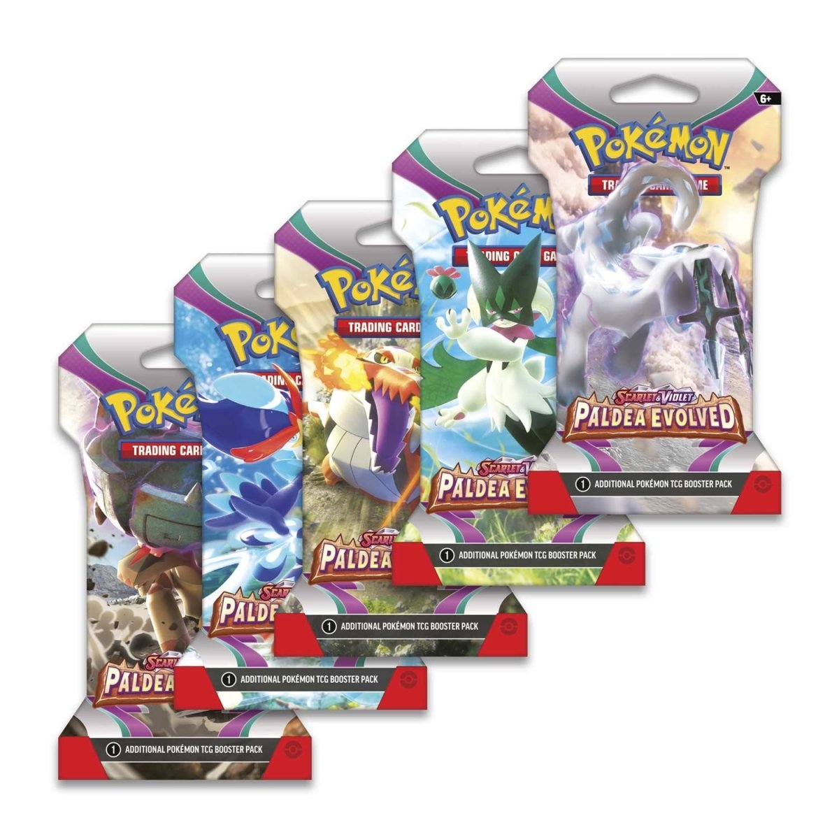 Pokémon Paldea Evolved Sleeved Booster Pack - 2