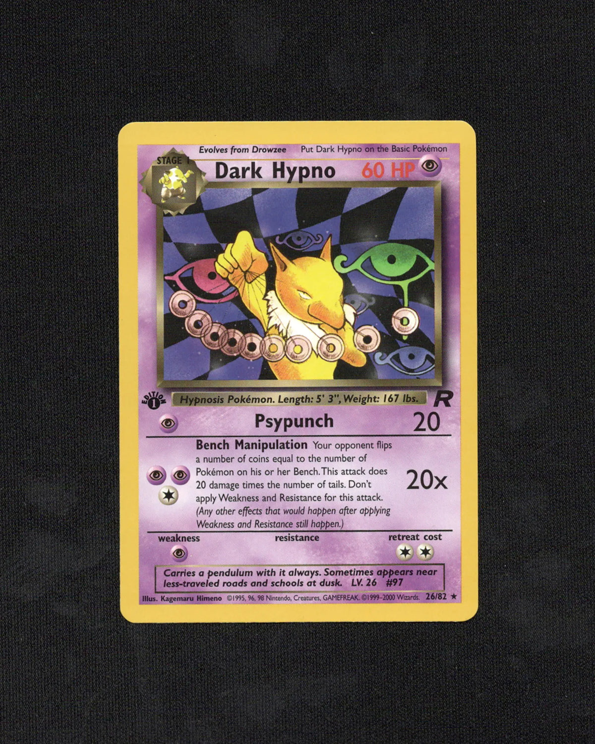 Dark Hypno (26) - Team Rocket - 2