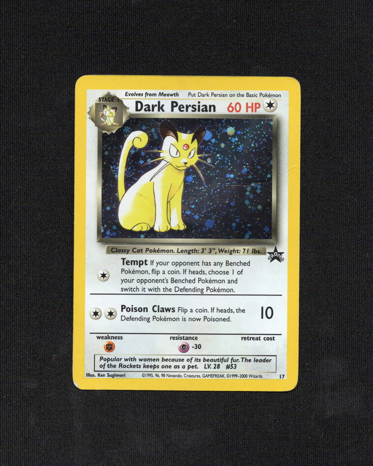 Dark Persian (17) - Wizards Black Star Promos - 2