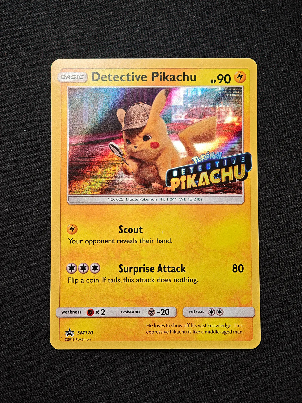 Detective Pikachu (SM170) - Sun & Moon Black Star Promos - 2