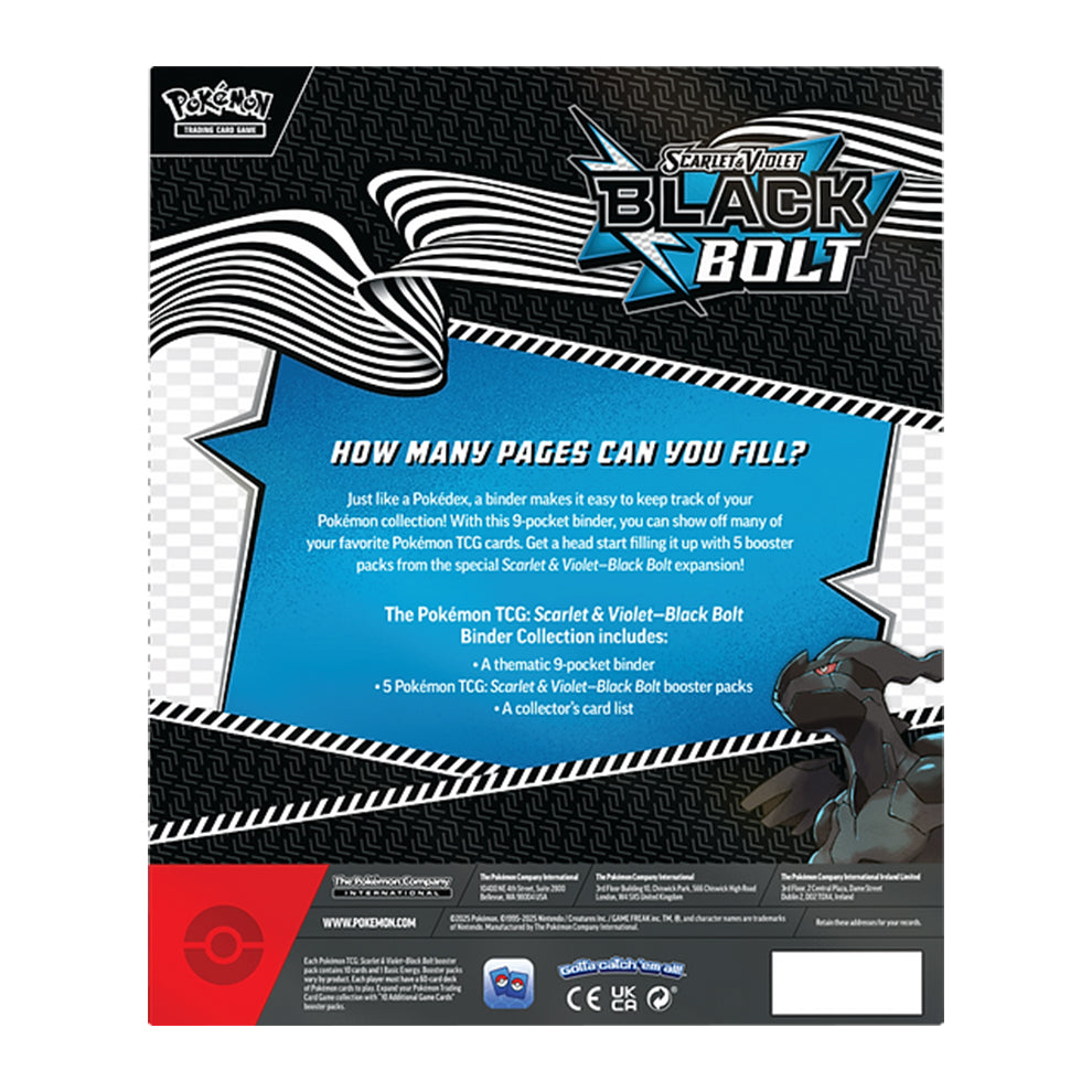 Pokémon Black Bolt Binder Collection - 3