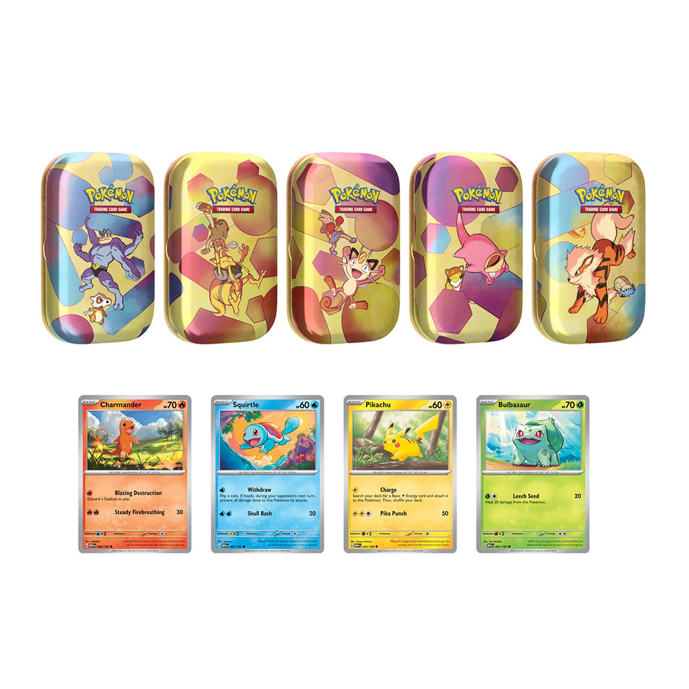 Pokémon 151: Costco 5-Pack Mini Tin Bundle - 2