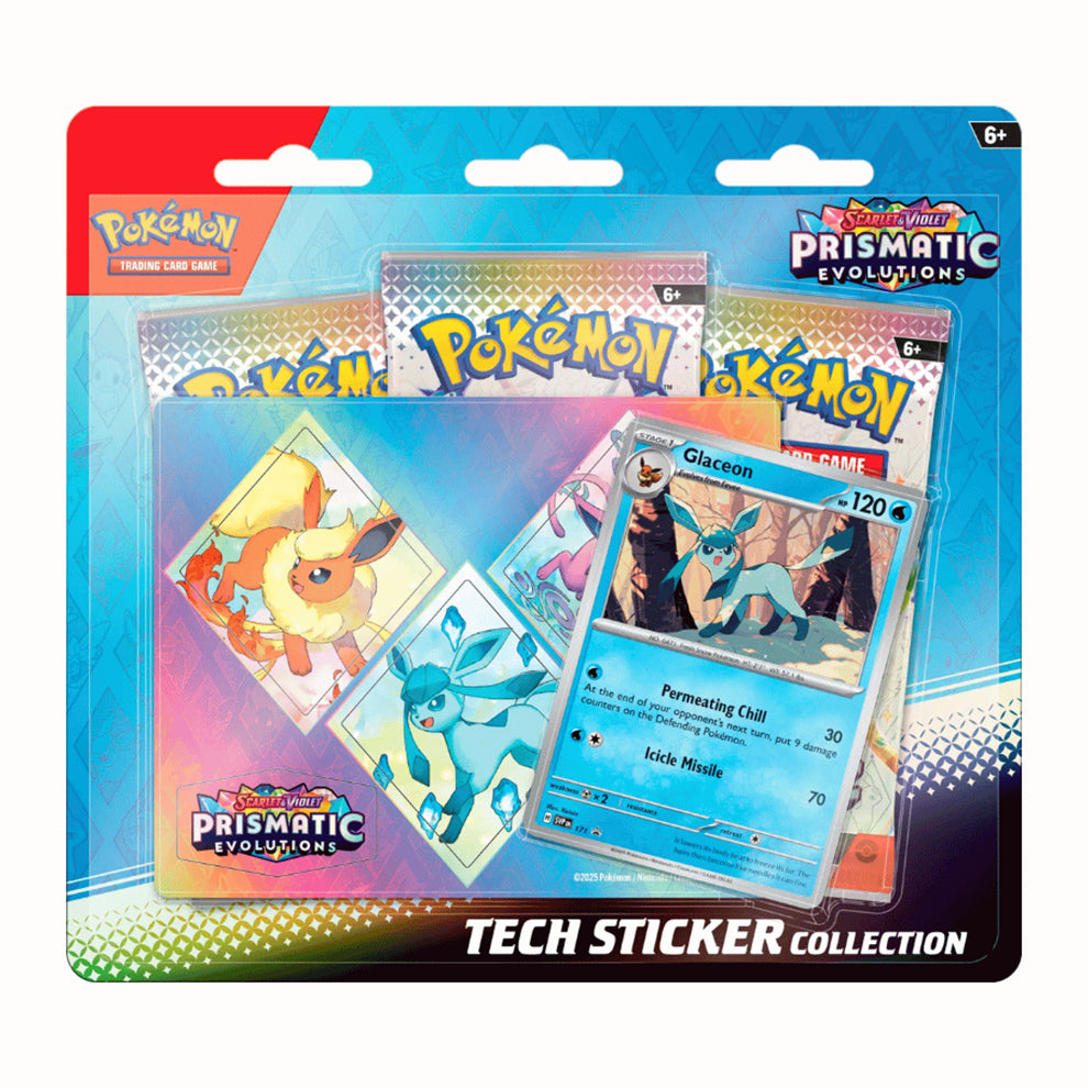 Pokémon Prismatic Evolutions Tech Sticker Collection - 3