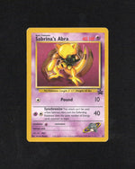 Sabrina's Abra (19) - Wizards Black Star Promos