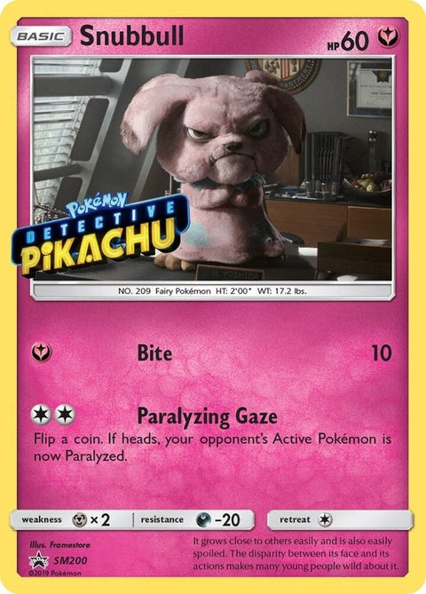 Snubbull (SM200) - Sun & Moon Black Star Promos