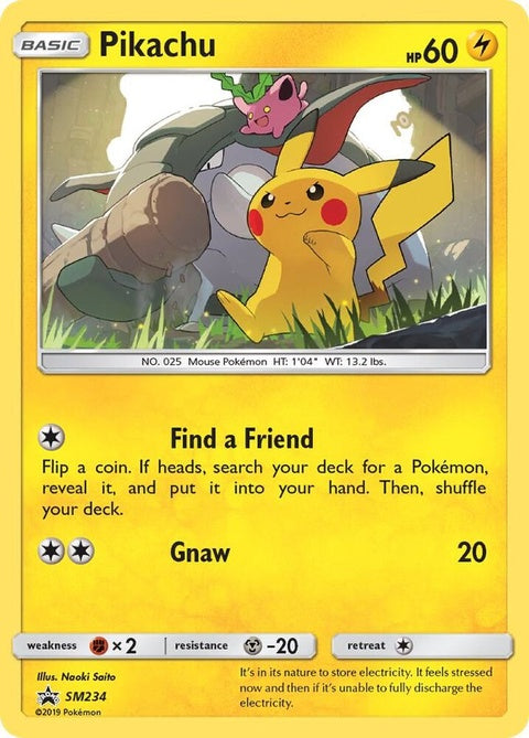 Pikachu (SM234) - Sun & Moon Black Star Promos