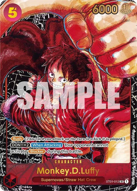 Monkey.D.Luffy (ST01-012) - Alternative Art