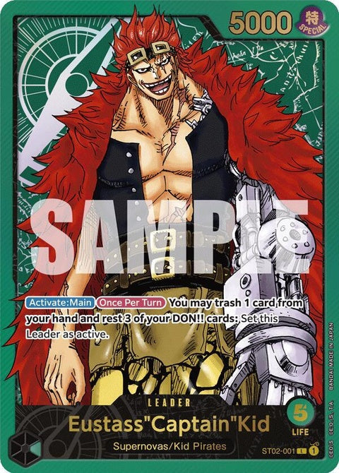Eustass"Captain"Kid (ST02-001) - Premium Card Collection -Leader Collection-